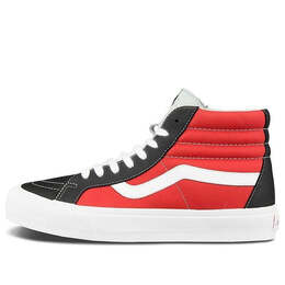 Кроссовки sk8-hi reissue vlt lx 'black orange' Vans, черный vn0a4bvha0g | black/orange