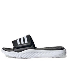 Кроссовки alphabounce slide 'black white' Adidas, черный gy9415 | black/white