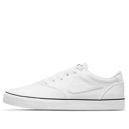 Кроссовки chron 2 canvas sb 'triple white' Nike, белый dm3494-102 | white