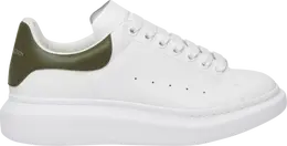 Кроссовки Alexander McQueen Oversized Sneaker 'White Khaki', белый 727388 whgp5 9055 | white