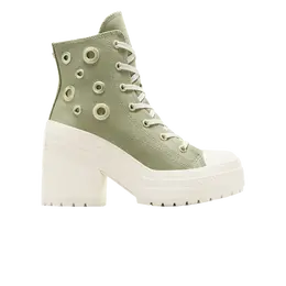 Кроссовки Converse Chuck 70 De Luxe Heel Platform High, зеленый a11175c | green