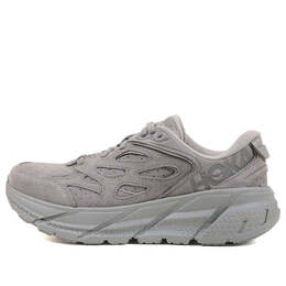 Кроссовки clifton l suede 'limestone' Hoka One One, мультиколор 1122571-lltn | limestone/limestone