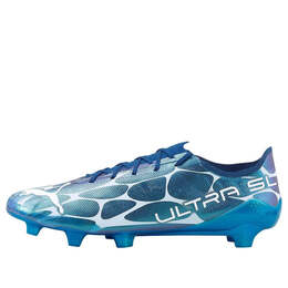 Кроссовки ultra sl glow fg 'limoges arctic ice' Puma, мультиколор 106788-01 | limoges / white / arctic ice / mykonos blue