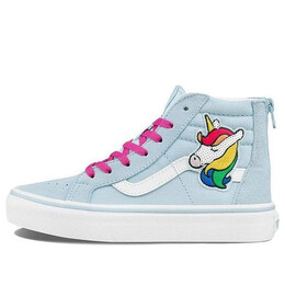 Кроссовки sk8-hi k blue light blue Vans, голубой vn0a4bux34c | light blue