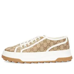 Кроссовки gg sneaker 'interlocking g - beige' Gucci, бежевый 745997-20q20-9745 | beige/ebony