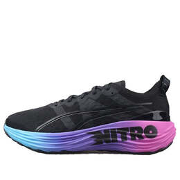 Кроссовки foreverrun nitro 'sunset - black' Puma, черный 380007-01 | black/luminous blue/electric orchid