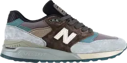 Кроссовки New Balance 998 Made in USA 'Brown Teal', коричневый m998awa | brown
