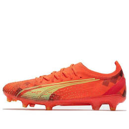 Кроссовки ultra ultimate fg ag 'fearless pack' Puma, красный 106868-03 | fiery coral / fizzy light / puma black