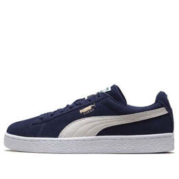 Кроссовки suede classic+ 'peacoat' Puma, синий 356568-51 | dark blue/white