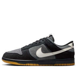 Кроссовки dunk low retro se 'black anthracite gum' Nike, черный hq1931-001 | black/grey/gum
