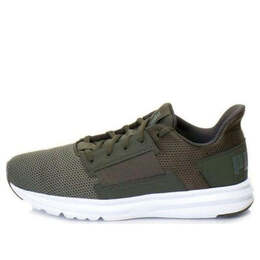 Кроссовки enzo street low-top running shoes green Puma, зеленый 190461-03 | green
