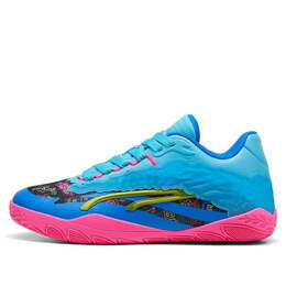 Кроссовки stewie 3 'tokyo nights' Puma, мультиколор 380070-01 | bright aqua/fluro pink pes/black