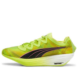 Кроссовки fast-fwd nitro elite 'lime powder black' Puma, мультиколор 380086-01 | lime powder/black/poison pink