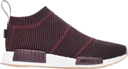 Кроссовки Adidas Sneakersnstuff x NMD_CS1 Primeknit Gore-Tex 'Burgundy', красный aq0364 | red
