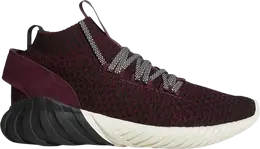 Кроссовки Adidas Tubular Doom Sock Primeknit 'Maroon', красный cq0944 | red