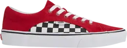 Кеды Vans Lampin Checkerboard Corduroy - Scooter Red, красный vn0a38fiu9e | red