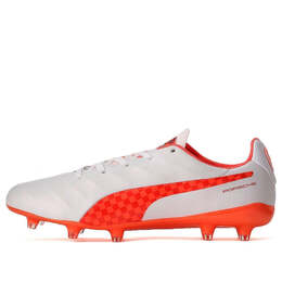 Кроссовки king platinum 21 rally fg 'white orange' Puma, белый 107109-01 | white/orange