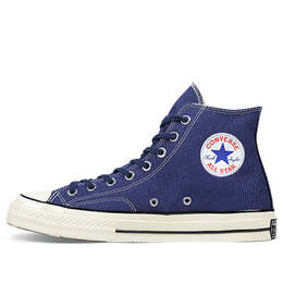 Кроссовки chuck taylor all star 70 vintage canvas Converse, синий 157438c | midnight blue/white