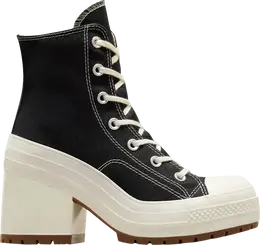 Кроссовки Converse Chuck 70 High De Luxe Heel Black Egret, черный a05347c | black
