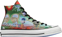 Кроссовки Converse Chuck 70 Outdoor Rave High Psychedelic, зеленый a01082c | green