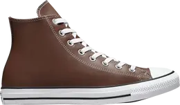 Кроссовки Converse Chuck Taylor All Star High Brazil Nut Faux Leather, коричневый 172697c | brown