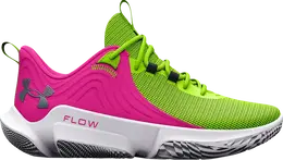 Кроссовки Under Armour Flow FUTR X 2 Lime Surge Rebel Pink, зеленый 3026288 300 | green