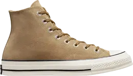 Кроссовки Converse Chuck 70 Suede High Sand Dune, коричневый a01457c | brown