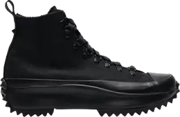 Кроссовки Converse Run Star Hike High Triple Black Sherpa, черный 173096c | black