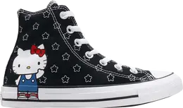 Кроссовки Converse Hello Kitty x Chuck Taylor All Star High Black, черный 163919c | black
