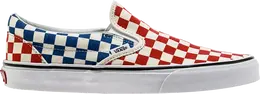 Кеды Vans Classic Slip-On Checkerboard, красный vn0a38f7qcs | red