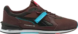 Кроссовки Puma Porsche Legacy x Low Racer Fudge Black, коричневый 306880 02 | brown