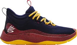 Кроссовки Under Armour Curry HOVR Splash Midnight Navy Taxi, синий 3024719 403 | blue
