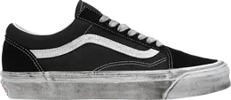 Кеды Vans OG Old Skool LX Stressed - Black White, черный vn0a5fbeba2 | black