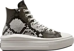 Кроссовки Converse Chuck Taylor All Star Move High Authentic Glam, черный 573078c | black