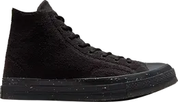 Кроссовки Converse Renew Chuck 70 High Black Speckled, черный 172033c | black