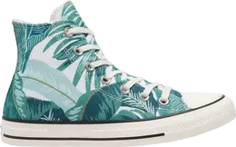 Кроссовки Converse Chuck Taylor All Star High Jungle Scene - Green Floral Print, зеленый 171078f | green