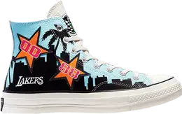 Кроссовки Converse Chinatown Market x Chuck 70 High Lakers Championship Jacket, синий 171242c | blue
