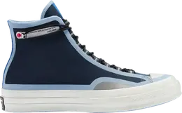 Кроссовки Converse Chuck 70 High Seam Tape - Serenity, синий 169525c | blue