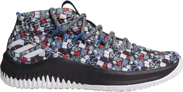 Кроссовки Adidas Dame 4 'Camp', многоцветный f36563 | multi-color