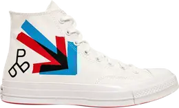 Кроссовки Converse Patta x Experimental Jetset x Chuck 70 High Patta Psychogeographic Practice, белый a03173c | white