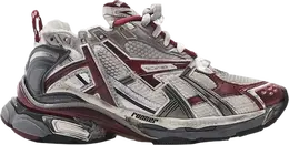 Кроссовки Kith x Balenciaga Runner White Burgundy, белый 677403 w3rbb 9069 | white