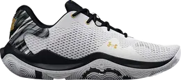 Кроссовки Under Armour Spawn 4 Printed - White Black, белый 3025345 100 | white