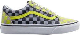 Кроссовки Vans Old Skool Black Yellow Checkerboard, разноцветный vn0a4u3bxf9 | multi-color