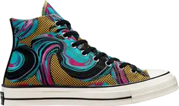 Кроссовки Converse Chuck 70 90s High Marbled, золотой a00421c | gold