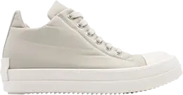 Кроссовки Rick Owens DRKSHDW Strobe Cotton Nylon Low Pearl Milk, белый du02b4802 mueh3 811 | white