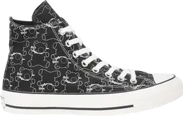 Кроссовки Converse Undercover x Addict x Chuck Taylor All Star High Teddy Bear, черный 1cl579 | black
