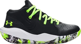 Кроссовки Under Armour Jet 21 PS Black Lime, черный 3024795 007 | black