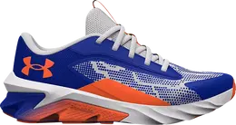 Кроссовки Under Armour Charged Scramjet 4 GS Royal Halo Grey, синий 3024208 404 | blue