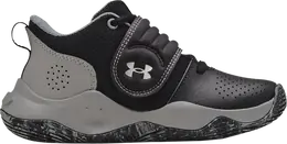 Кроссовки Under Armour Zone BB PS Black Concrete, черный 3024263 001 | black