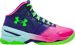 Кроссовки Under Armour Curry 2 Retro GS Northern Lights 2022, разноцветный 3026053 600 | multi-color